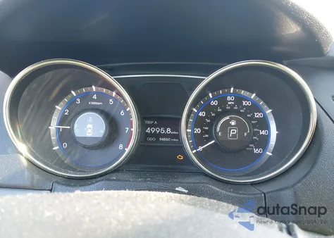 2011 Hyundai Sonata Gls z USA, uszkodzony, nr VIN 5NPEB4AC0BH166699